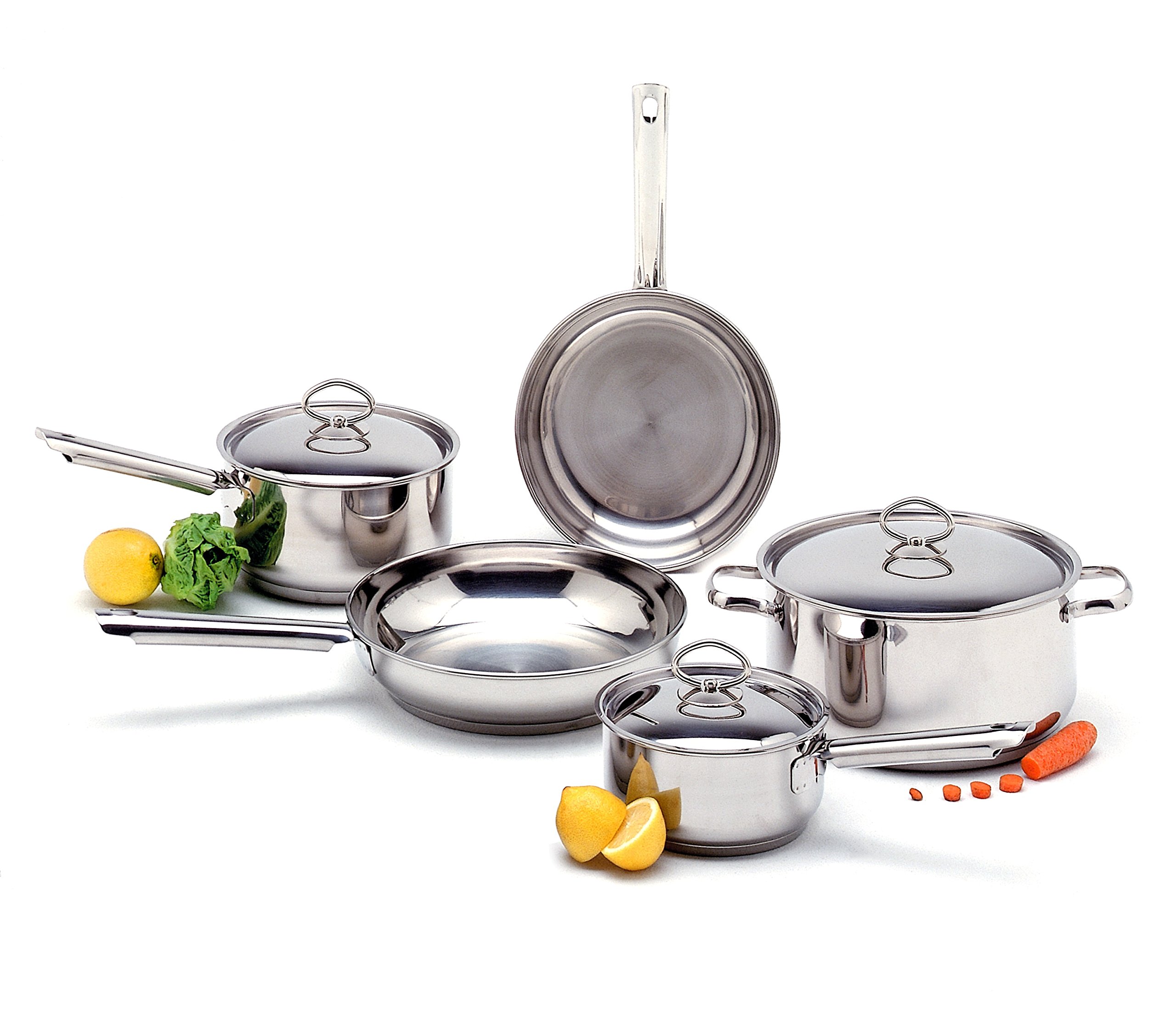 8 Pieces Stainless Steel Cookwareset Boston.