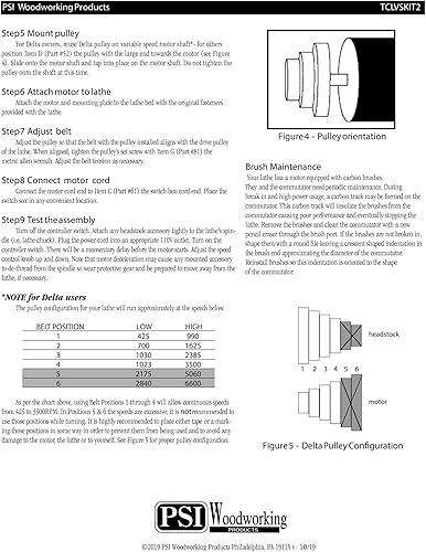 Miniatura 4 de Kit de conversión de torno de velocidad variable TCLVSKIT2