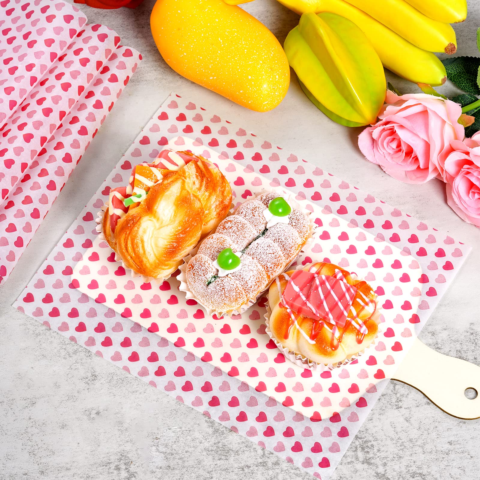 Lot de 100 feuilles de papier de soie de qualité alimentaire résistant à l'huile pour charcuterie, barbecue, hamburgers, sandwichs, grille rouge et blanche, 25,4 x 27,9 cm Lot de 100 feuilles de papier de soie de qualité alimentaire résistant à l'huile pour charcuterie, barbecue, hamburgers, sandwichs, grille rouge et blanche, 25,4 x 27,9 cm