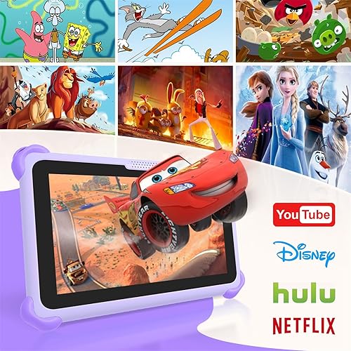 Miniatura 2 de okulaku Tableta para Niños de 7 pulgadas, Tabletas para Niños de 32GB, Tableta para Niños Pequeños con Funda Protectora, Tabletas de Aprendizaje
