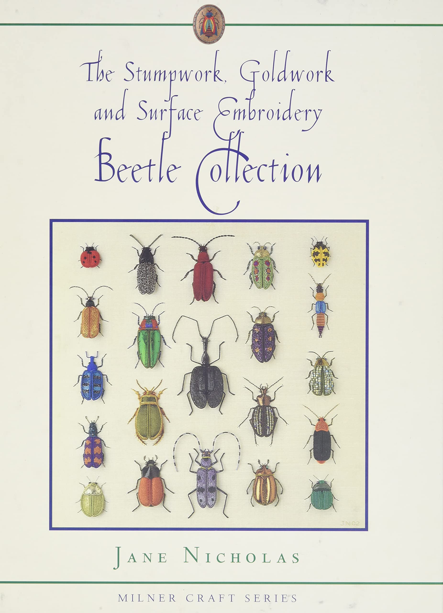 Stumpwork, Goldwork and Surface Embroidery Beetle Collection