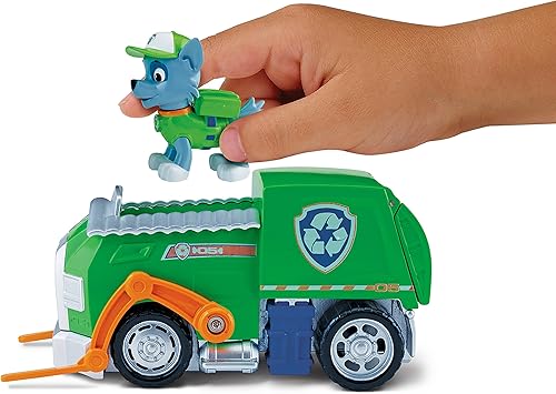 Miniatura 3 de Camión de reciclado Rocky de Paw Patrol funciona con Paw Patroller Base Estándar empaque Verde