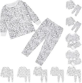 Pyjamas à Colorier Pour Enfants – Le Rituel Du Coucher