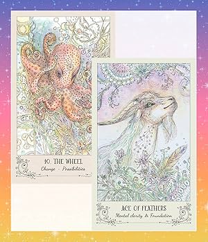 【正規品】 Sambucus タロット サンブカス タロット [ Sambucus Tarot PINK ] 英語版（中古