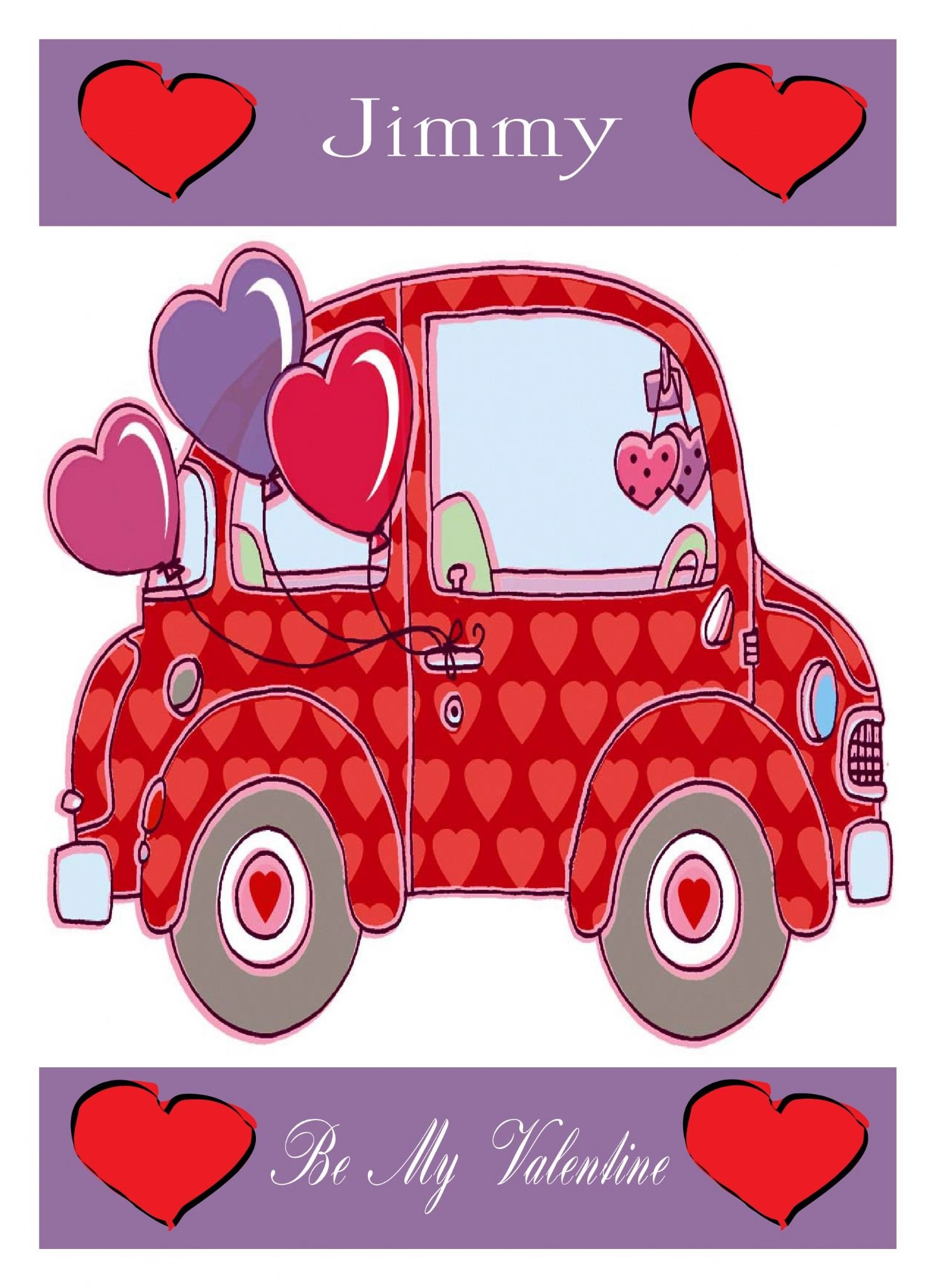 Jimmy Valentine card