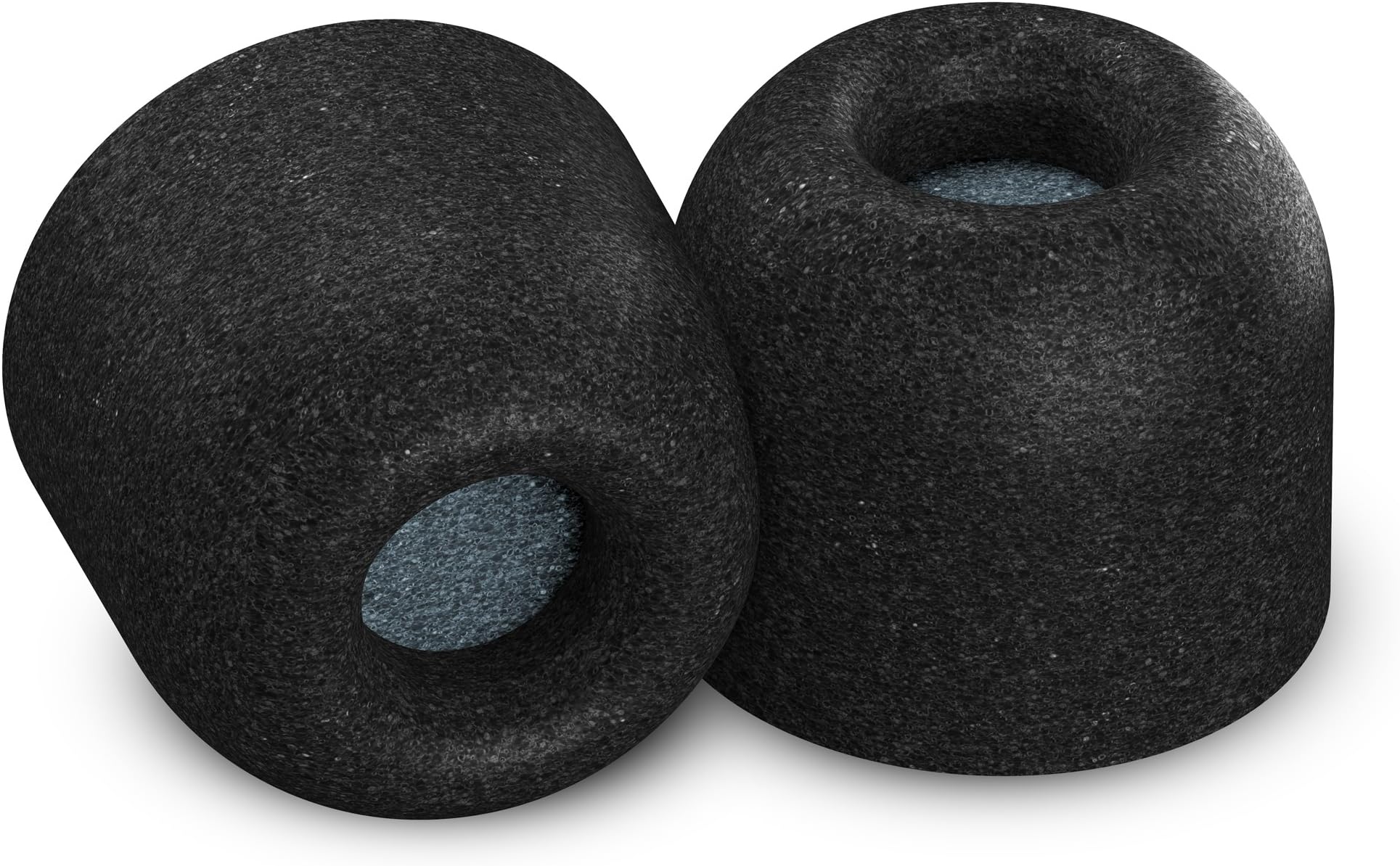 600 Core Series | Memory Foam Replacement IEM Ear Tips for Truthear, Sennheiser, Moondrop & More | Superior Noise Isolation, Ultimate Comfort, Secure Fit | TechDefender, Black, Large (3 Pairs)