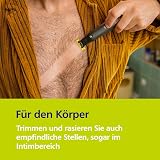 PHILIPS OneBlade Pro 360 Face & Body - elektrischer Rasierer, Trimmer & Bodygroomer, 2x 360 Klingen, Präzisionskamm, 2x Körperaufsätze, Reisetasche, für Gesicht & Körper (QP6552/30) - 4