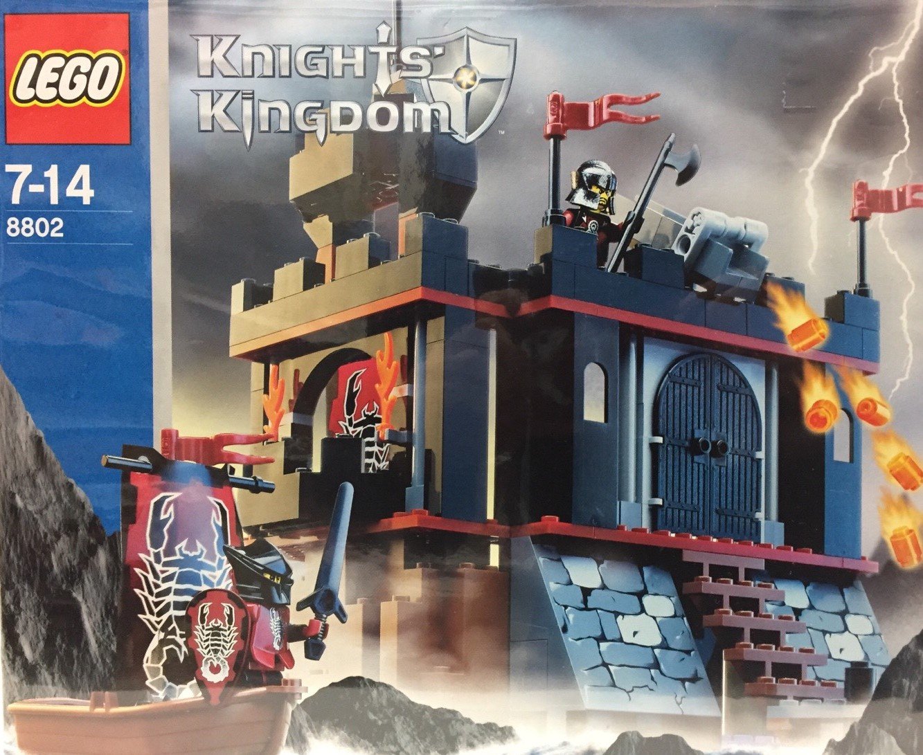 レゴ LEGO 8877 ナイト・キングダム ブラデックの暗黒の要塞