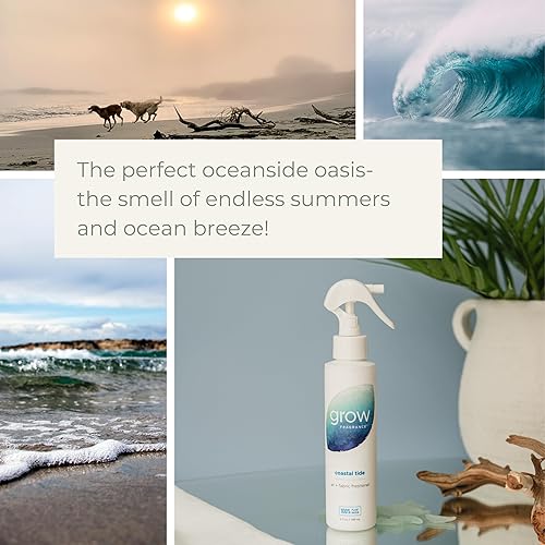 Miniatura 6 de Grow Fragrance - Aerosol ambientador certificado no tóxico, 100% a base de plantas y tela a base de plantas. Fabricado con todos los aceites
