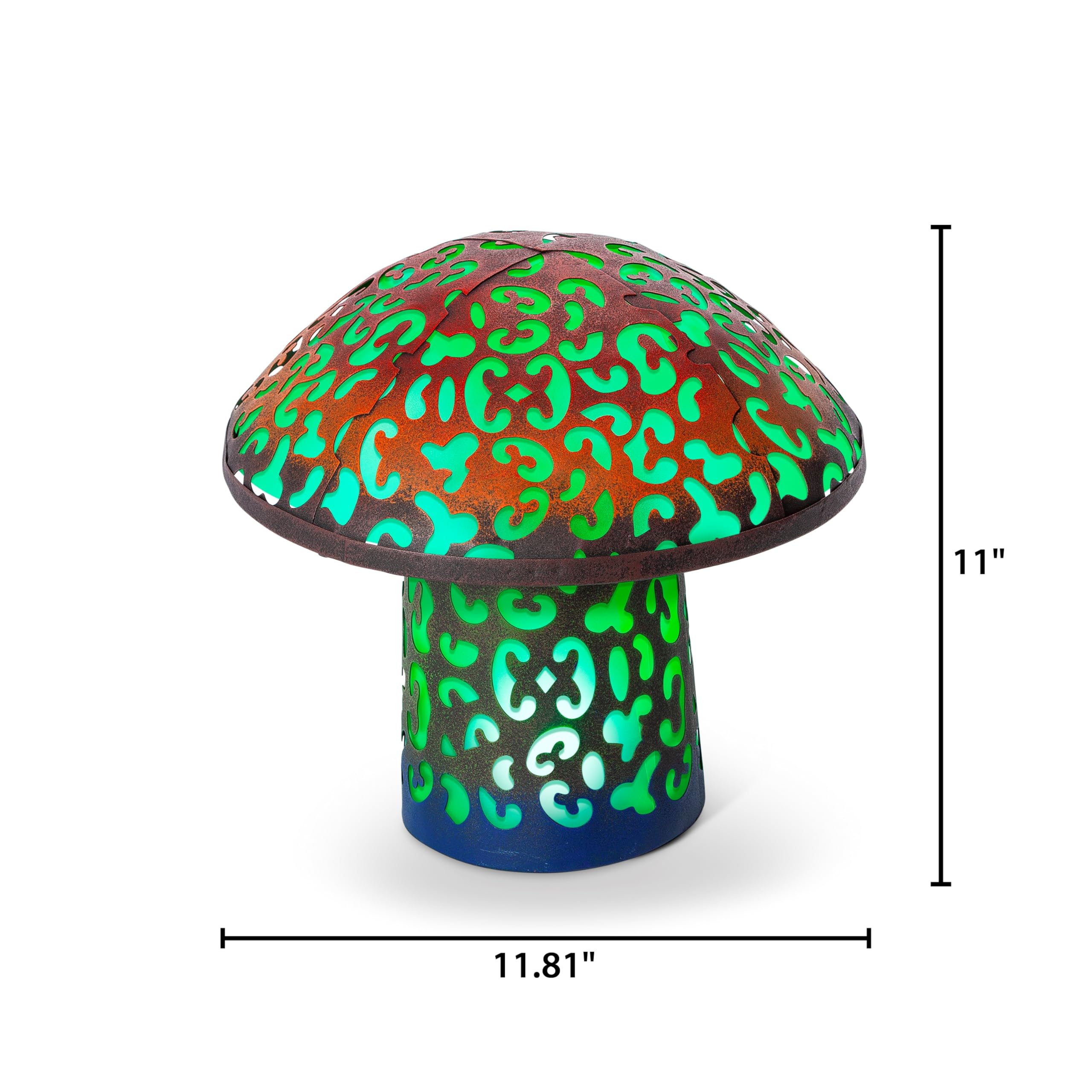 mushroom　0324 Garden Treasures Cement deco garden mushrooms at Lowes.com
