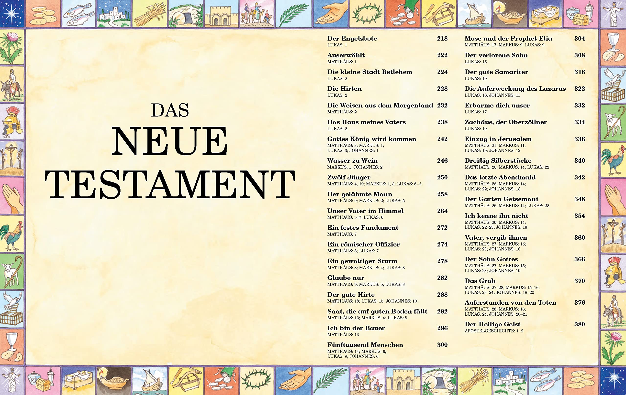 Meine erste Kinderbibel ab 4 Jahren: Schön illustrierte Bibel für Kinder - Geschenk zur Taufe, Erstkommunion, Kommunion oder Einschulung