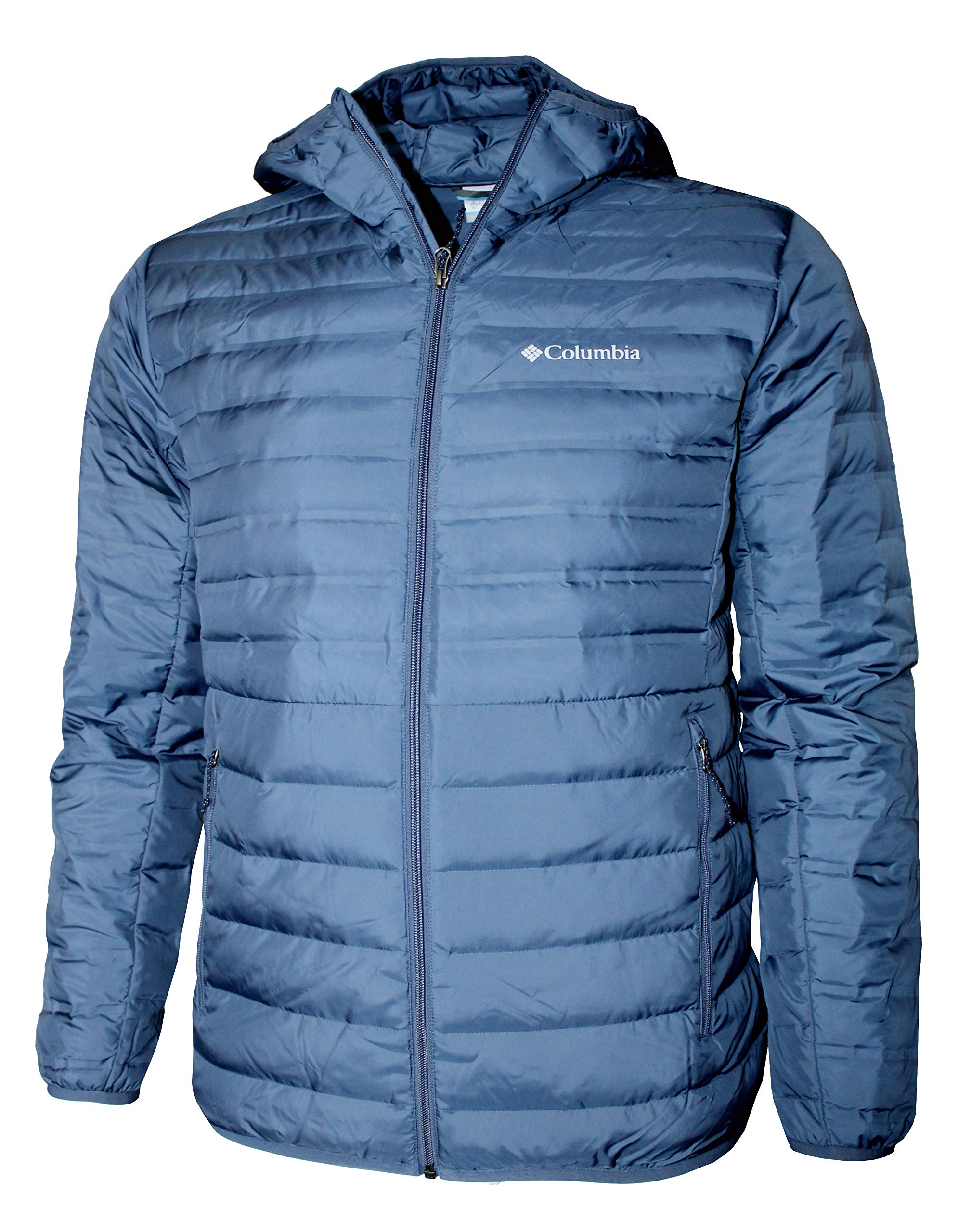 Columbia フード付きジャケット 青 ヘザーキャニオンIIフーデッドジャケット(S Collegiate Navy