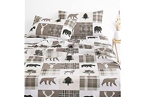Wake In Cloud Rustic Bed Sheets - Moose Sheets