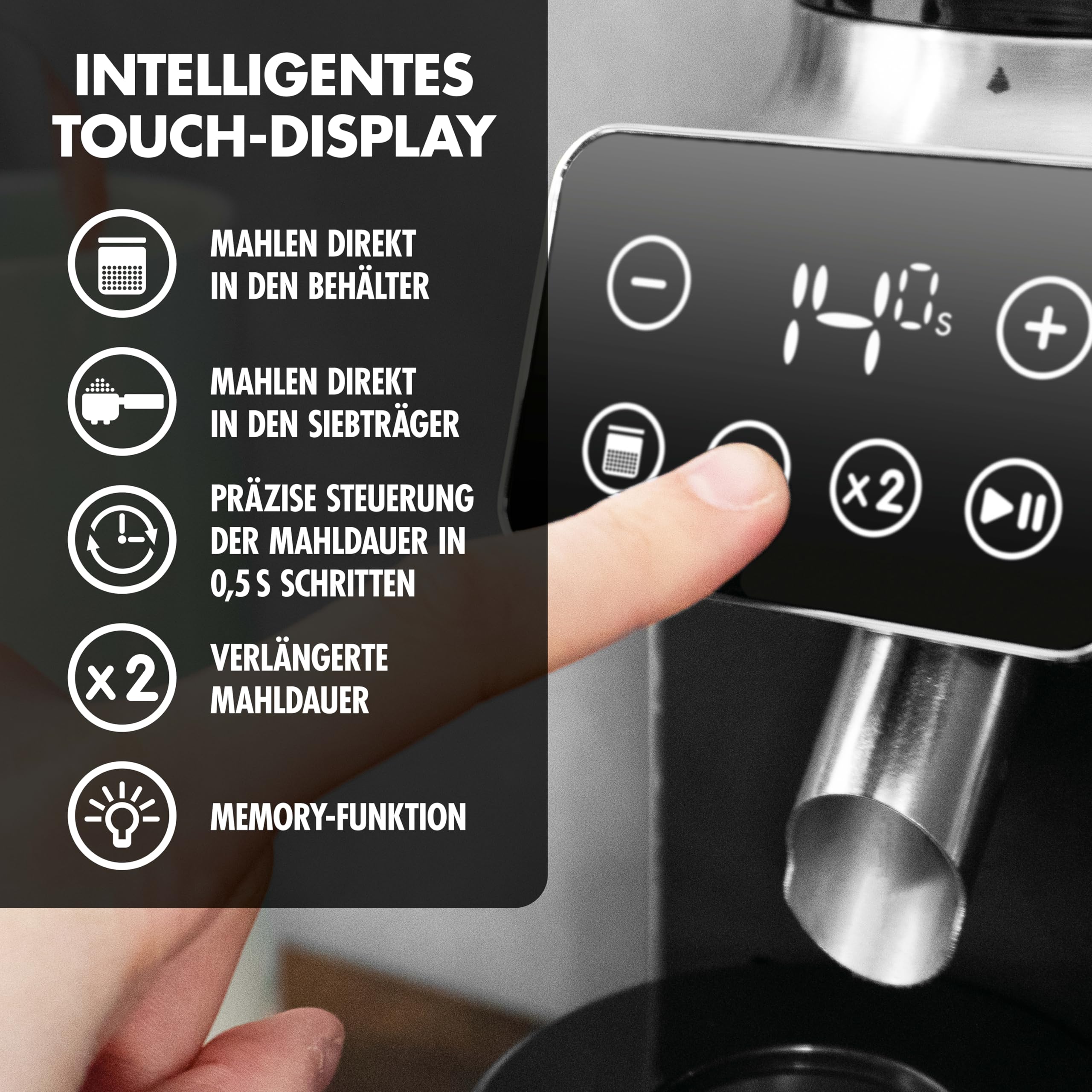 Gastroback 42643 Design Kaffeemühle Digital sicher kaufen
