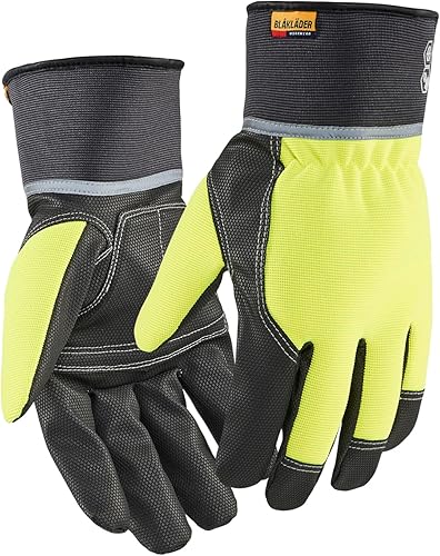 BLAKLADER Lot de 6 paires - Gants de travail haute-visibilité tactiles 2877 - Ja