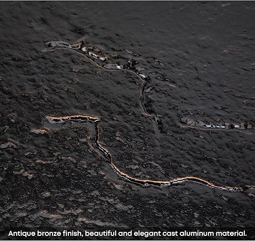 Miniatura 3 de Stanbroil Tapa de aluminio fundido, tapa libre de óxido para fogata o mesa exterior, Lazy Susan para Agio y TK Classics