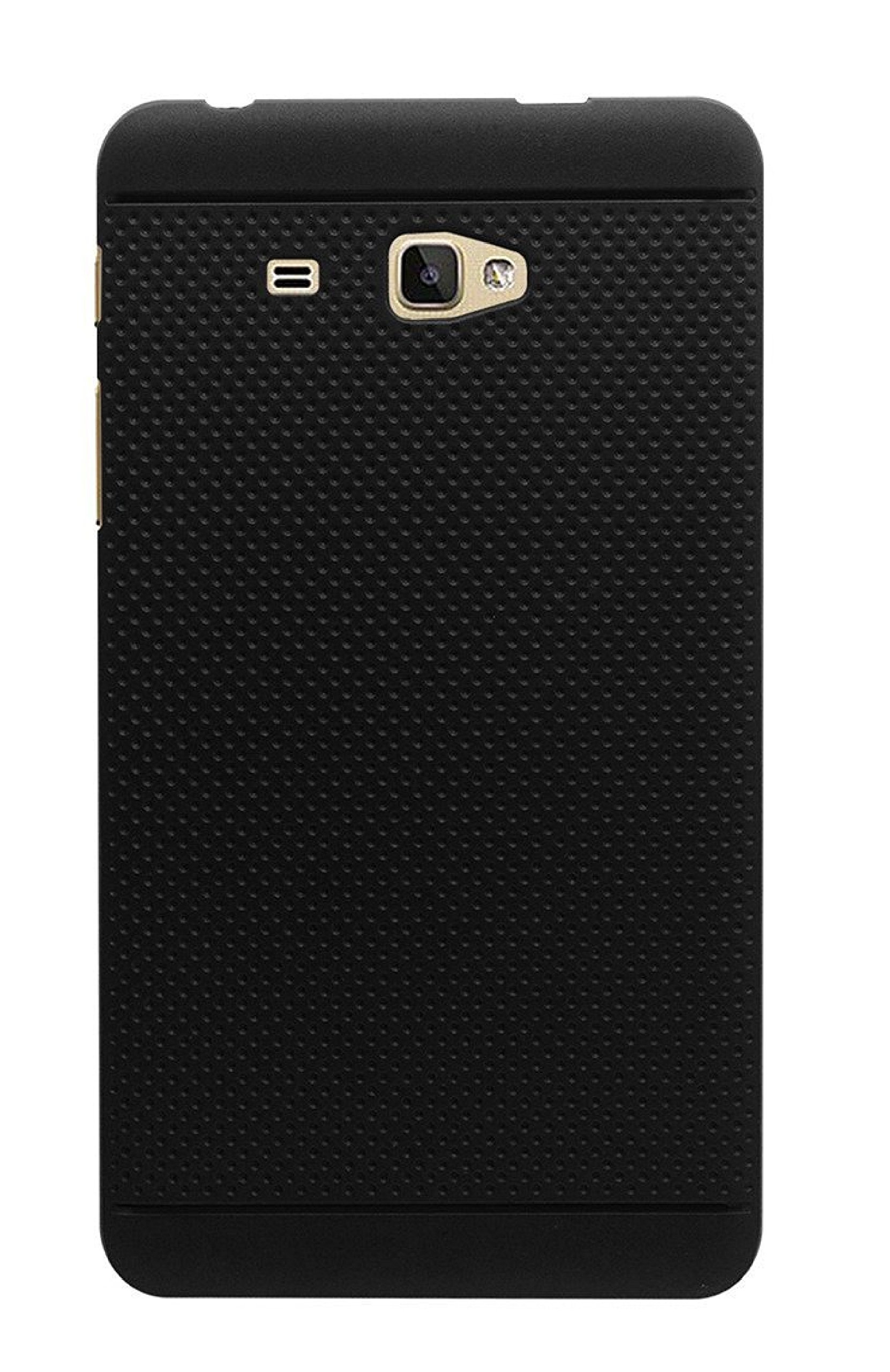 Realtech Case Cover Rugged Armor Case Compatible with Samsung Galaxy J Max - Ultimate Protection from Drops, Anti Scratch, Compatible with Samsung Galaxy J Max [Black]