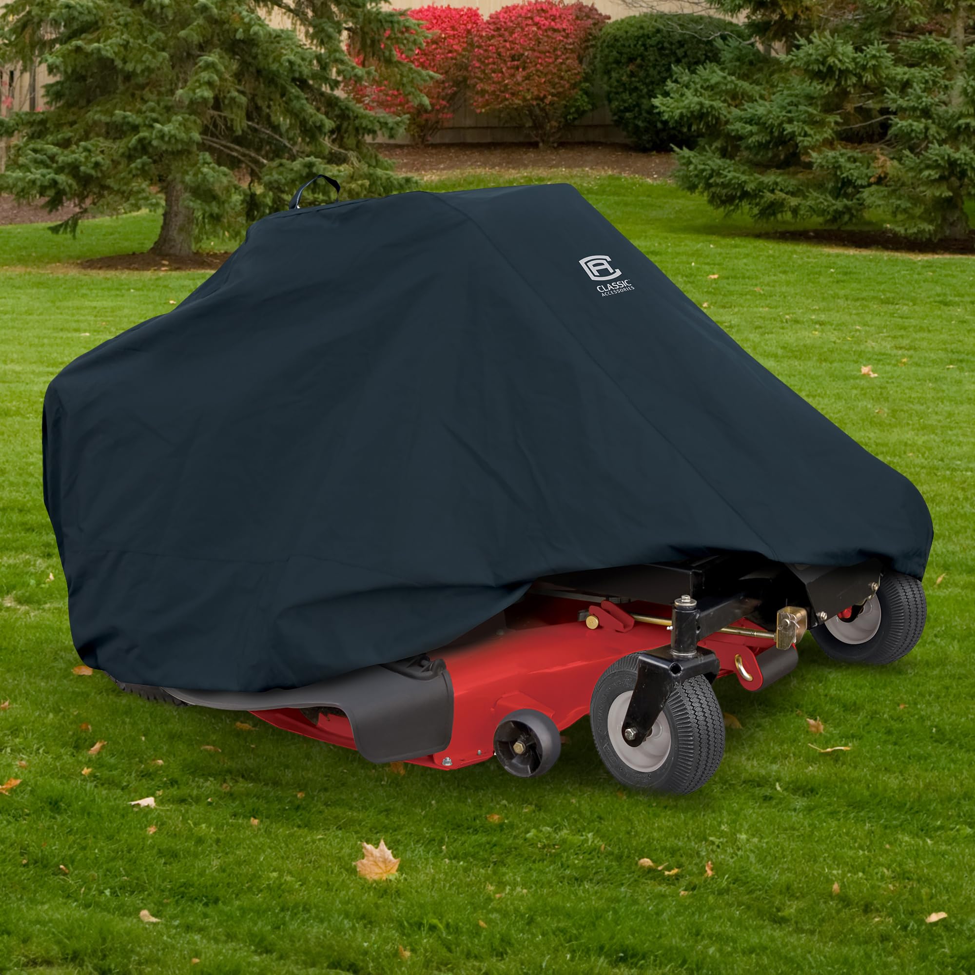Classic Accessories 52-150-040401-00 Zero Turn Housse pour Tondeuse autoportée Noir 152 cm