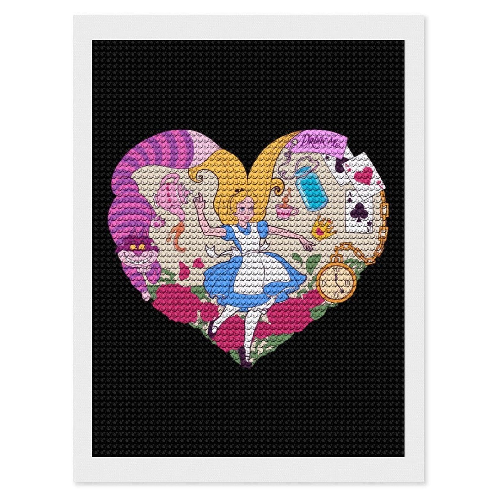 Amazon.co.jp: ダイヤモンドアート 不思議の国のアリス 5D