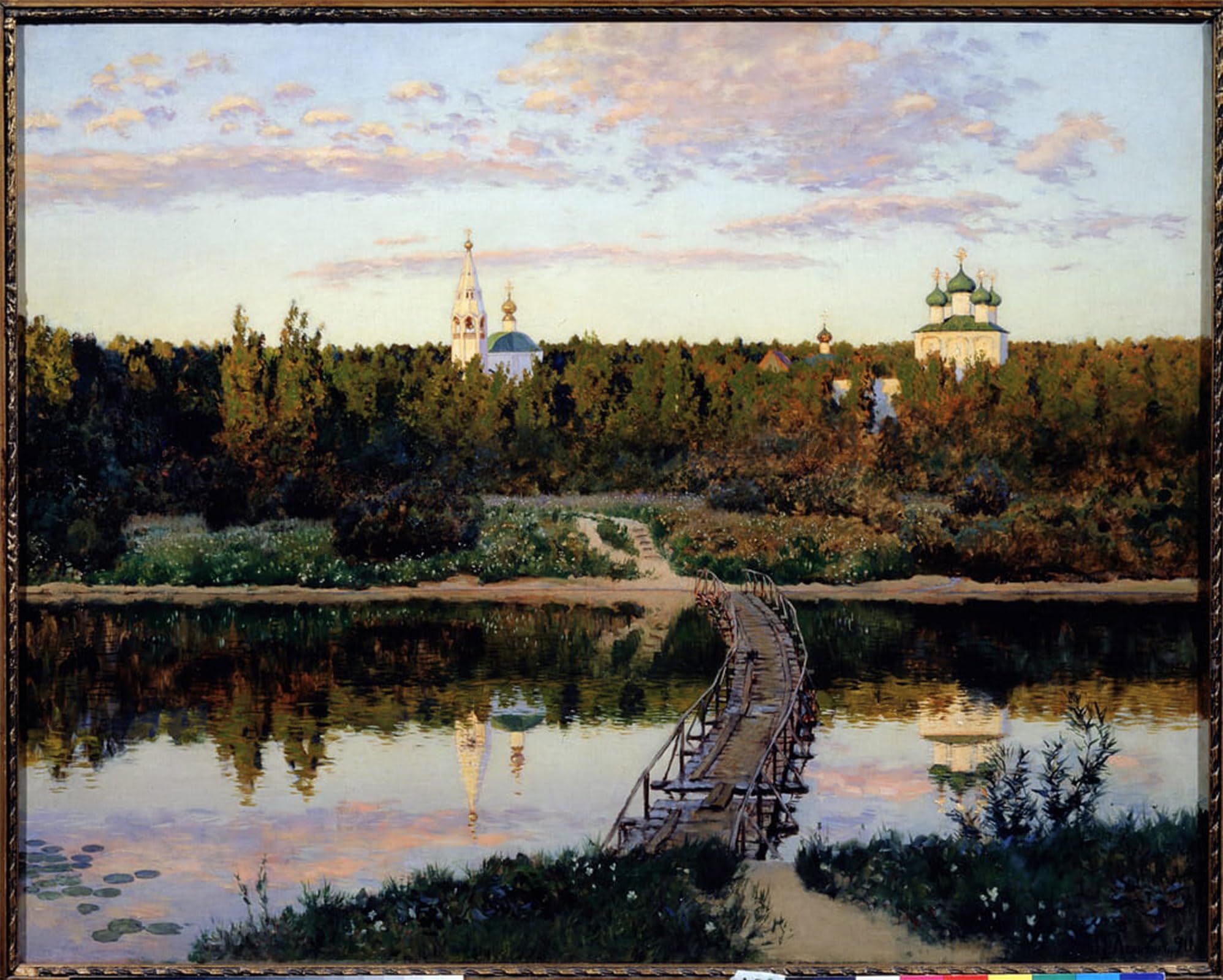 Tableau toile grand format Isaak Levitan mur salon vide - 5