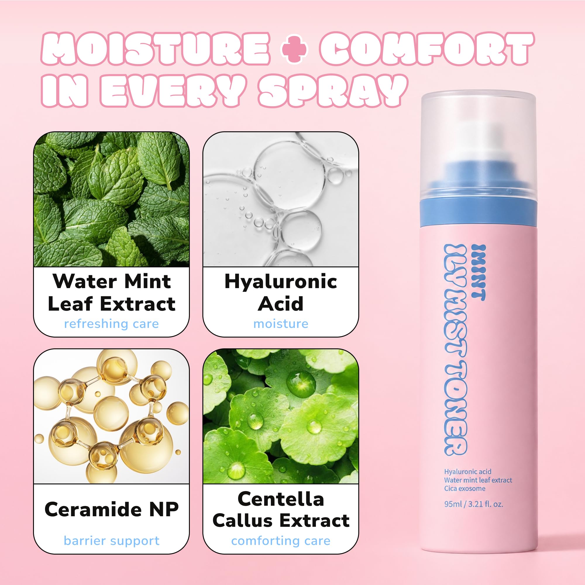 Amazon | 【IMINT アイミント公式】ILY MIST TONER 95ml トナーミスト