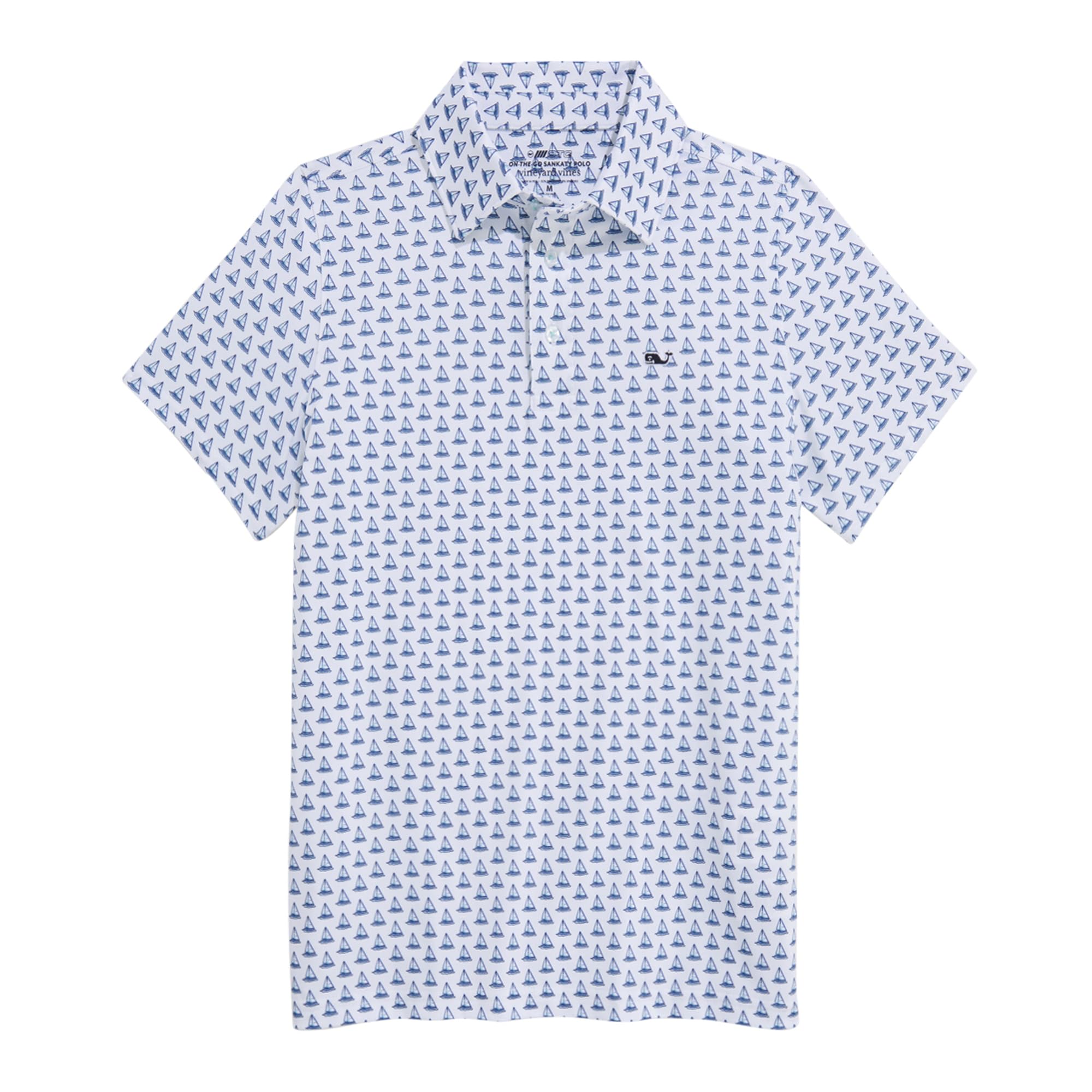 vineyard vines Boys' Printed Sankaty Polo (Toddler/Little Kid/Big Kid)