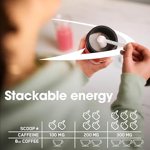 Miniatura 5 de Optimum Nutrition Amino Energy - Pre entrenamiento con té verde, BCAA, aminoácidos, extracto de café verde, apto para dieta cetogénica, polvo