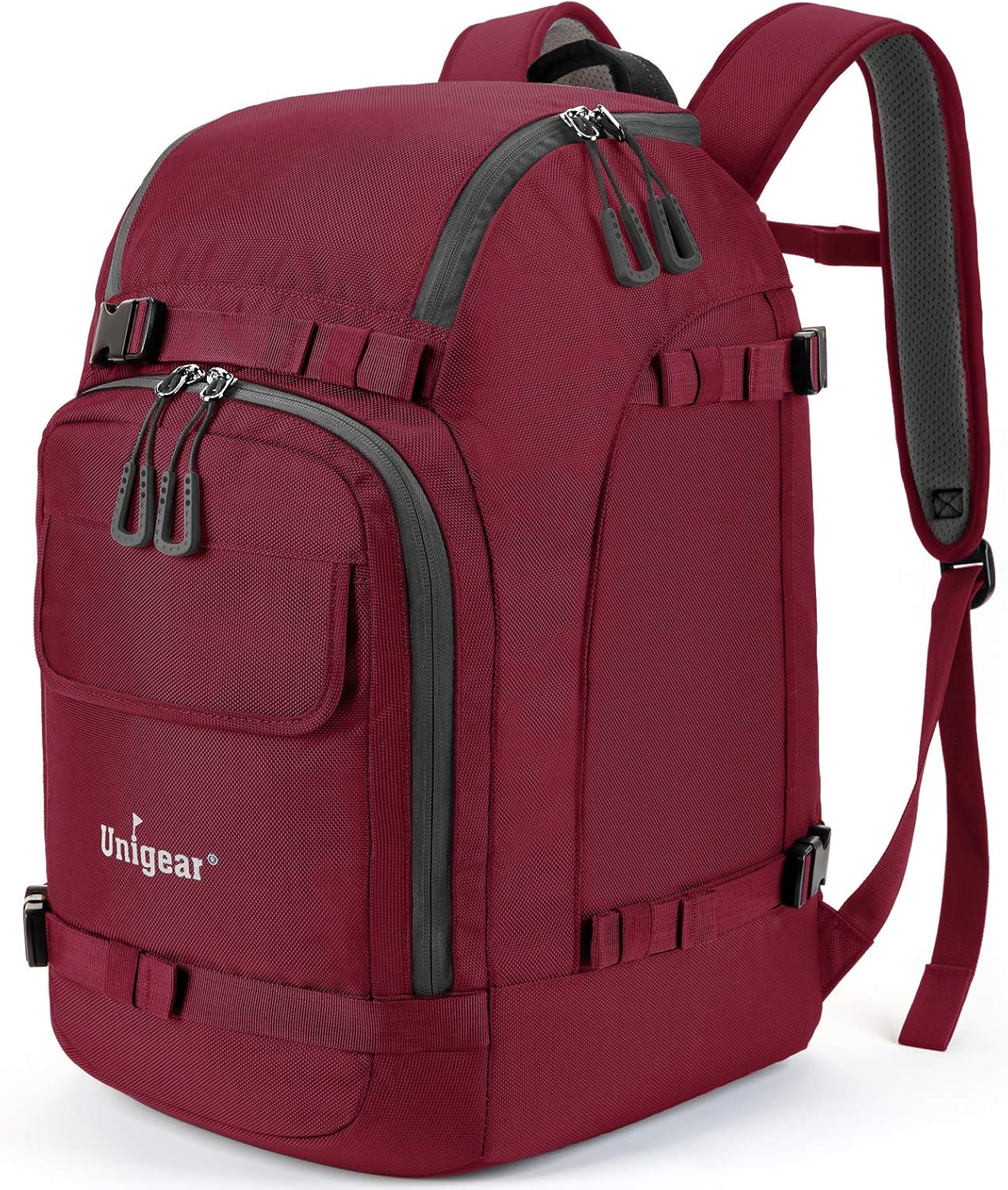 Unigear Ski Boot Bag, 50L Ski Boot Travel Backpack for Ski Helmet
