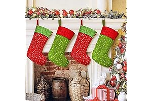 Whaline 4-Pack Grinch Stockings