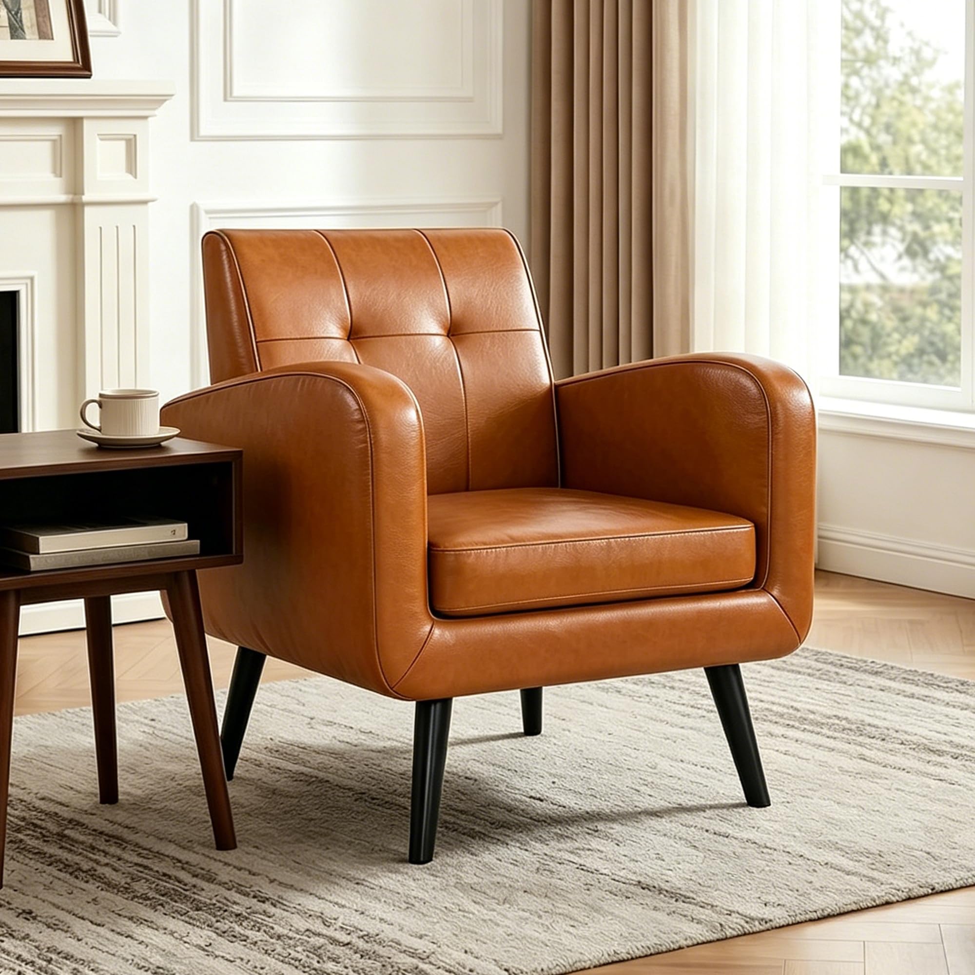 LSSPAID PU Leather Accent Chair