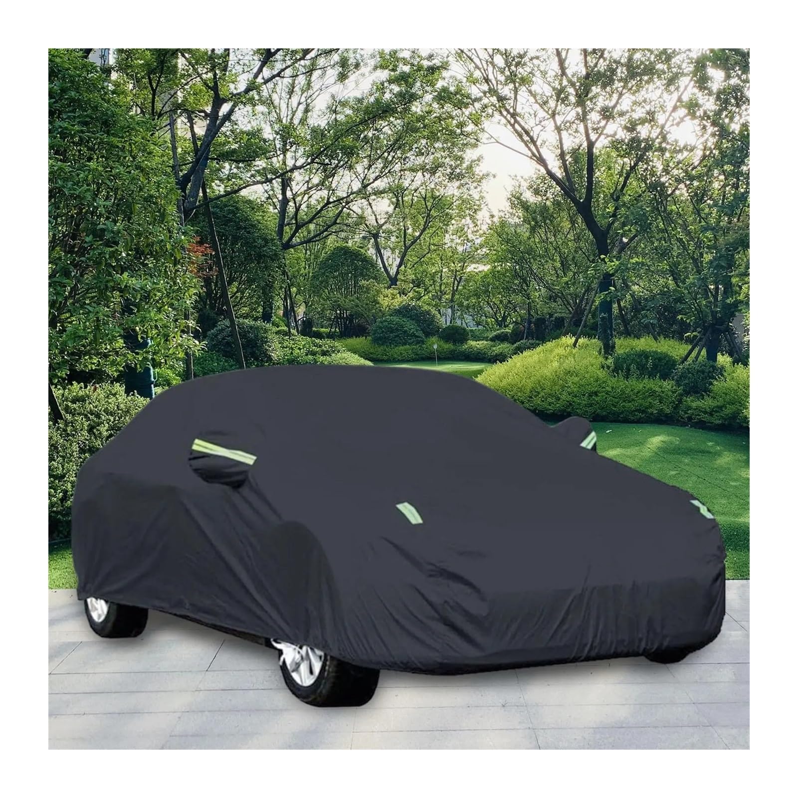 Reifentaschen Vollständige Außenabdeckungen für Autos, LKWs, Limousinen, staubdicht, wasserdicht, für den Außenbereich, universelle Autoabdeckung Reifenschutzhülle(2XL)