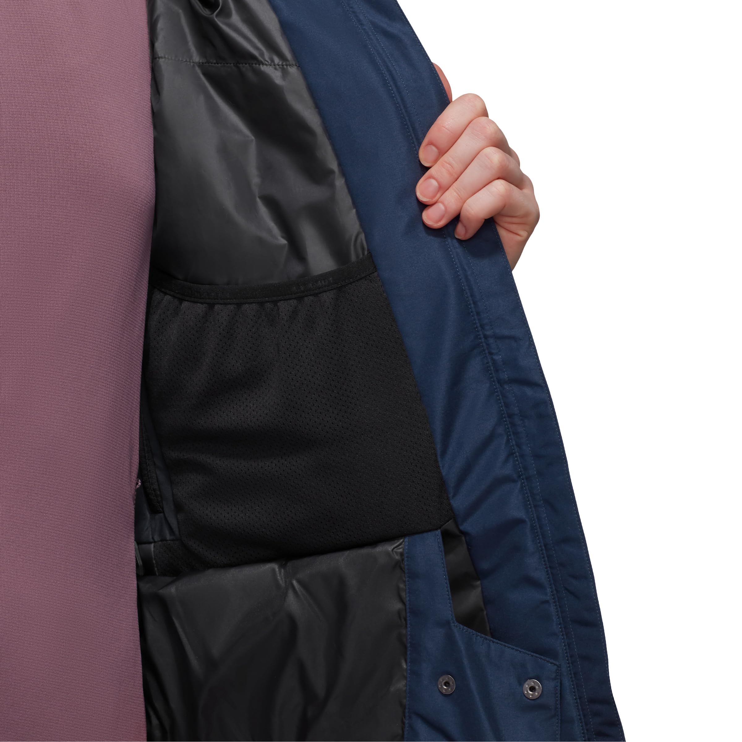 Mammut Femme Fall Line HS Thermo Hoodie Veste, marine, XL