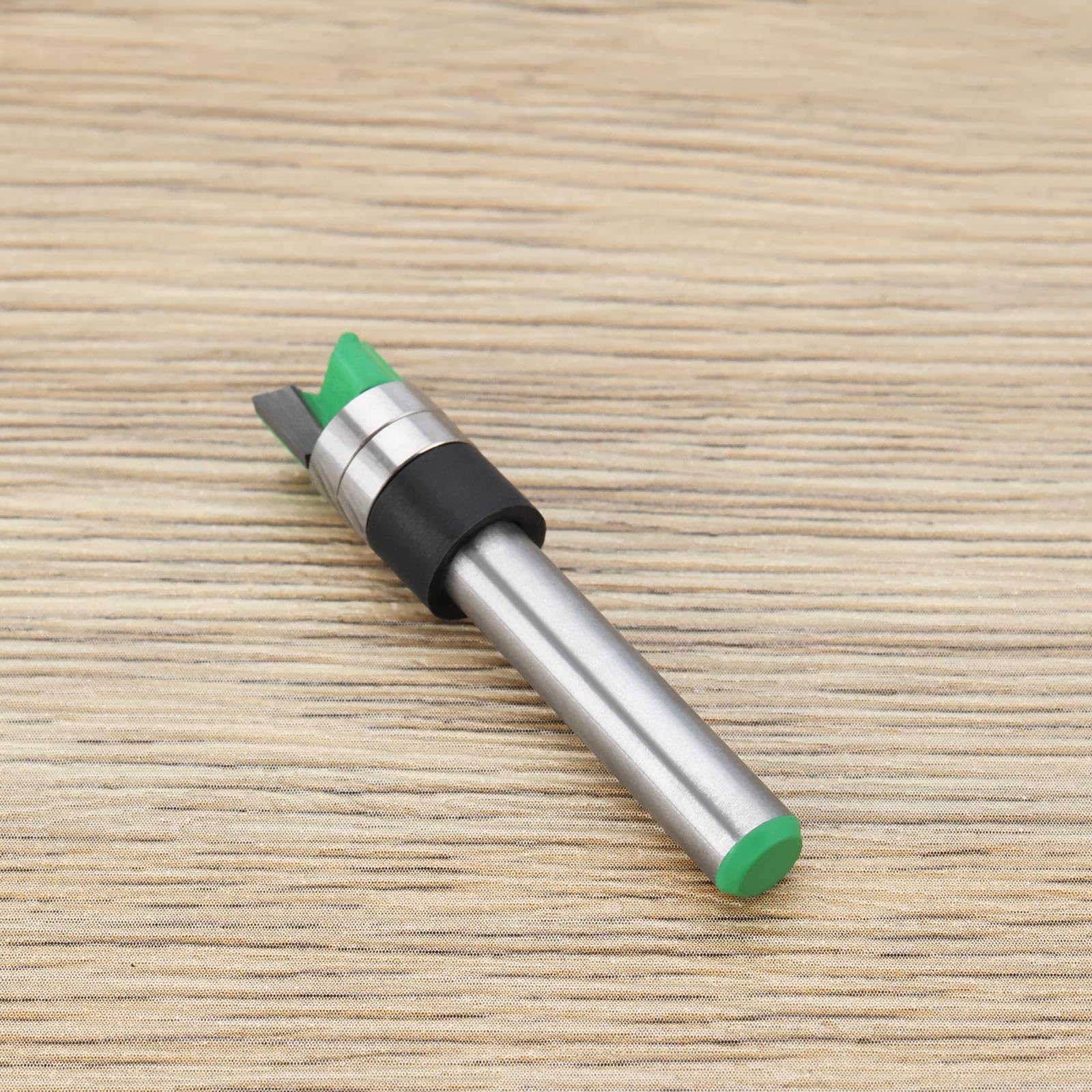 Punta Fresa Per Profilatura Guidata Con Codolo 1/4 Di Pollice Punta Dritta A Due Taglienti Per Di Composizione MDF Legno Massiccio Diametro Di Taglio 9,5 Mm
