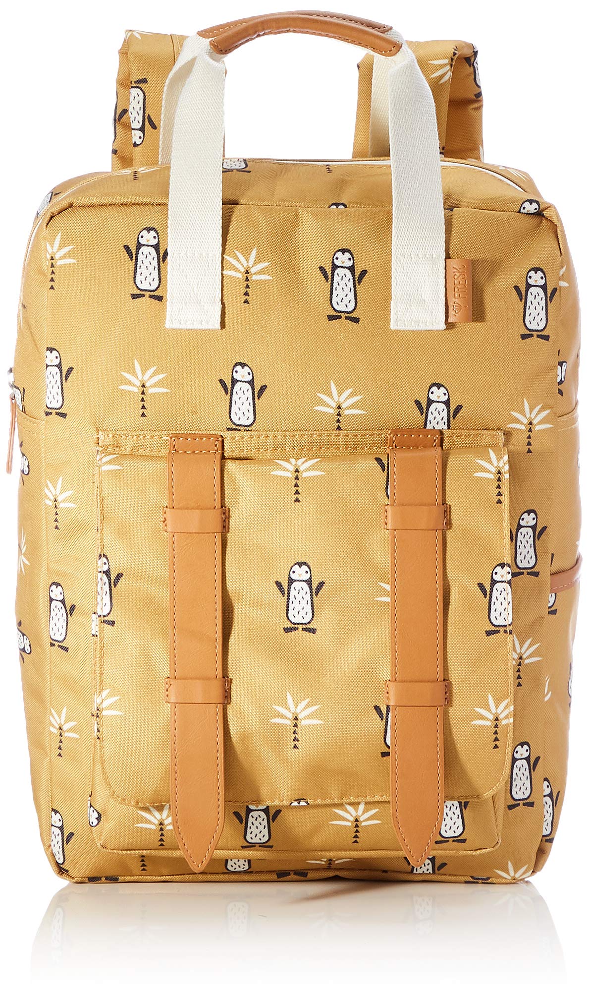 FreskPenguin Unisex Backpacks, Multicoloured, One Size, Casual