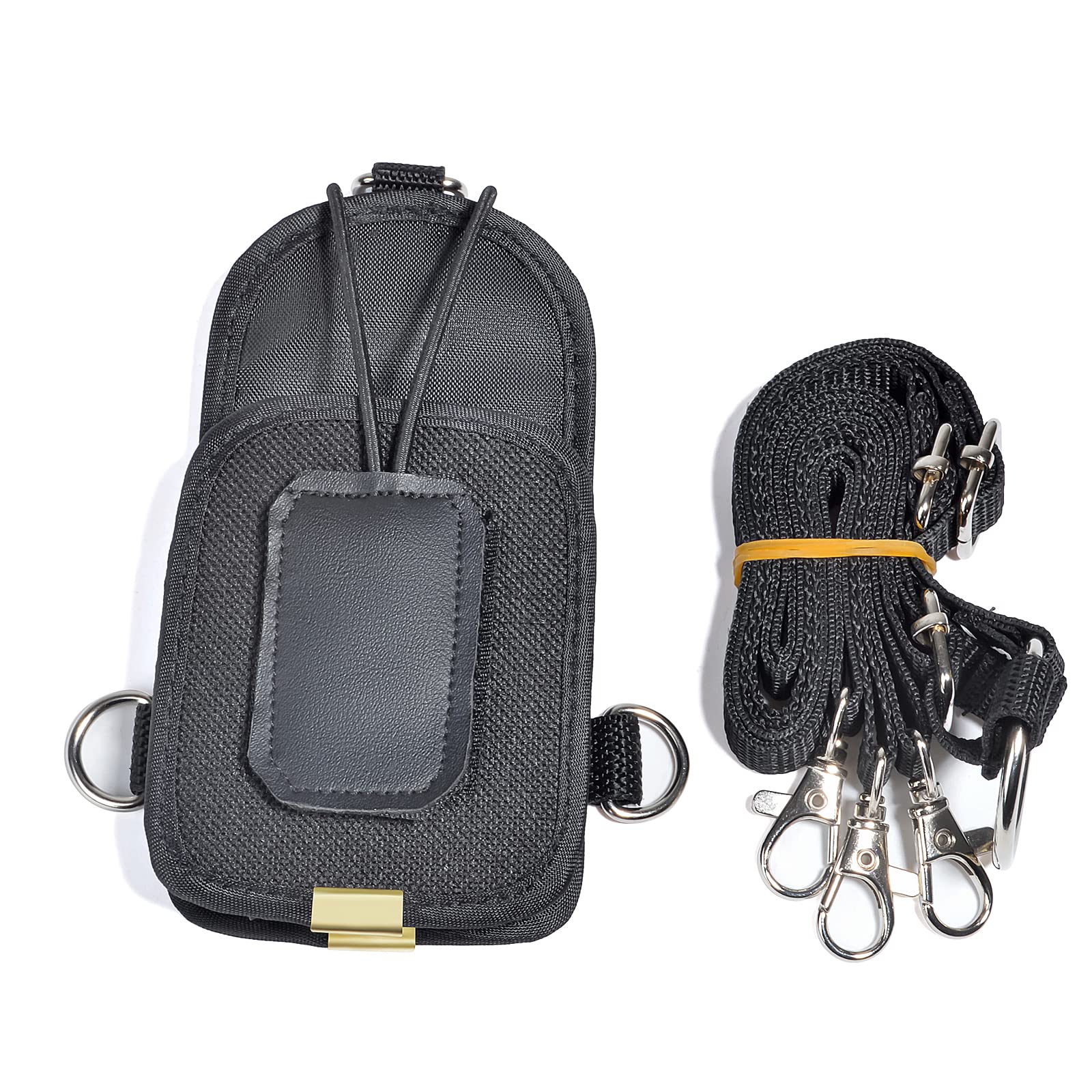 HYS Radio Holder Walkie Talkie Pouch Case for Duty Belt Radio Holster Tactical Hunting Handheld Radio Bag for Motorola GP88S baofeng UV5R UV82 Midland