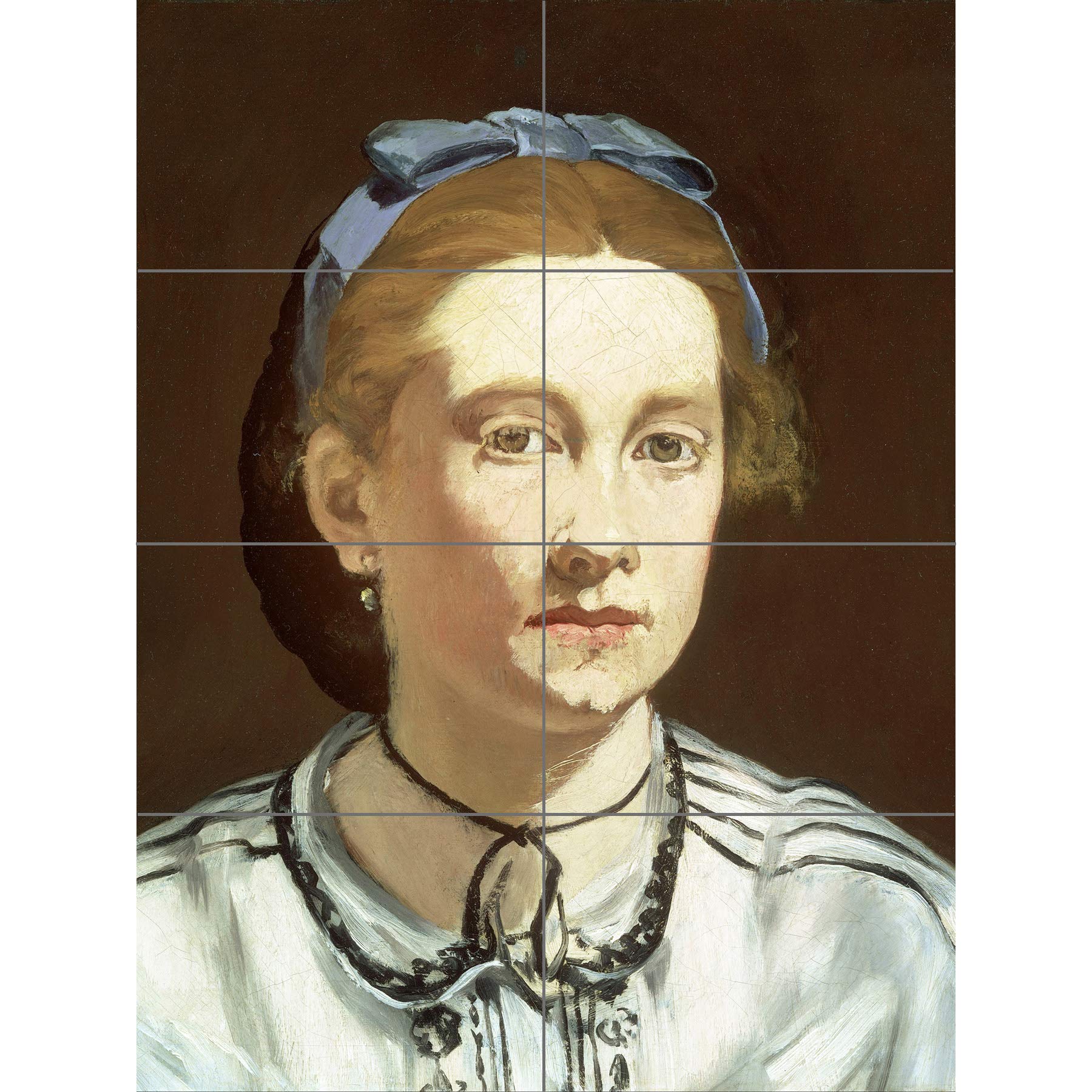 Artery8 Edouard Manet Victorine Meurent Painting XL Giant Panel Poster (8 Sections)