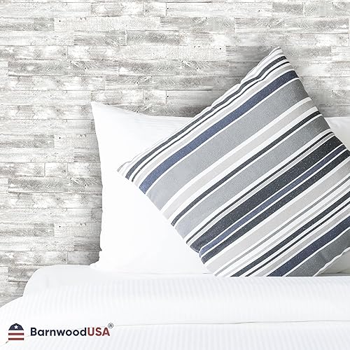 Miniatura 7 de BarnwoodUSA - Tablones de pared de madera recuperada real para aplicación de uñas, paneles de tablero rústico de granja, solución de bricolaje,