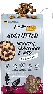 BugBell 900 g Adult Dry Dog Food, Single Protein Insects, Cranberry & Cheese & L-Tryptophan & Thistle Oil Ensure Joie de vivre, Regional Grain-Free Dog Food Dry, Hypoallergenic product image