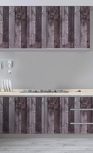 Miniatura 7 de Papel tapiz de madera para despegar y pegar papel tapiz de madera envejecida papel de contacto de madera papel tapiz extraíble de tablones de madera