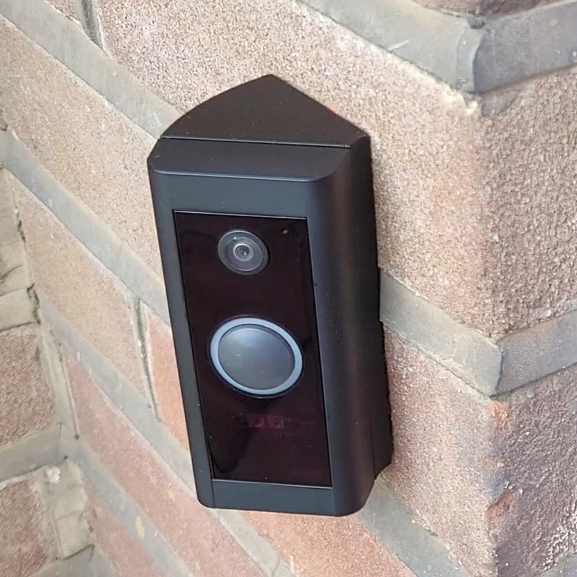 Compatible con RingWired | Soporte de montaje en esquina | Ángulo de 45° | Ajuste delgado, fuerte