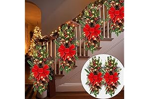 Festive Outdoor Christmas Swags for a Cheerful Holiday Décor