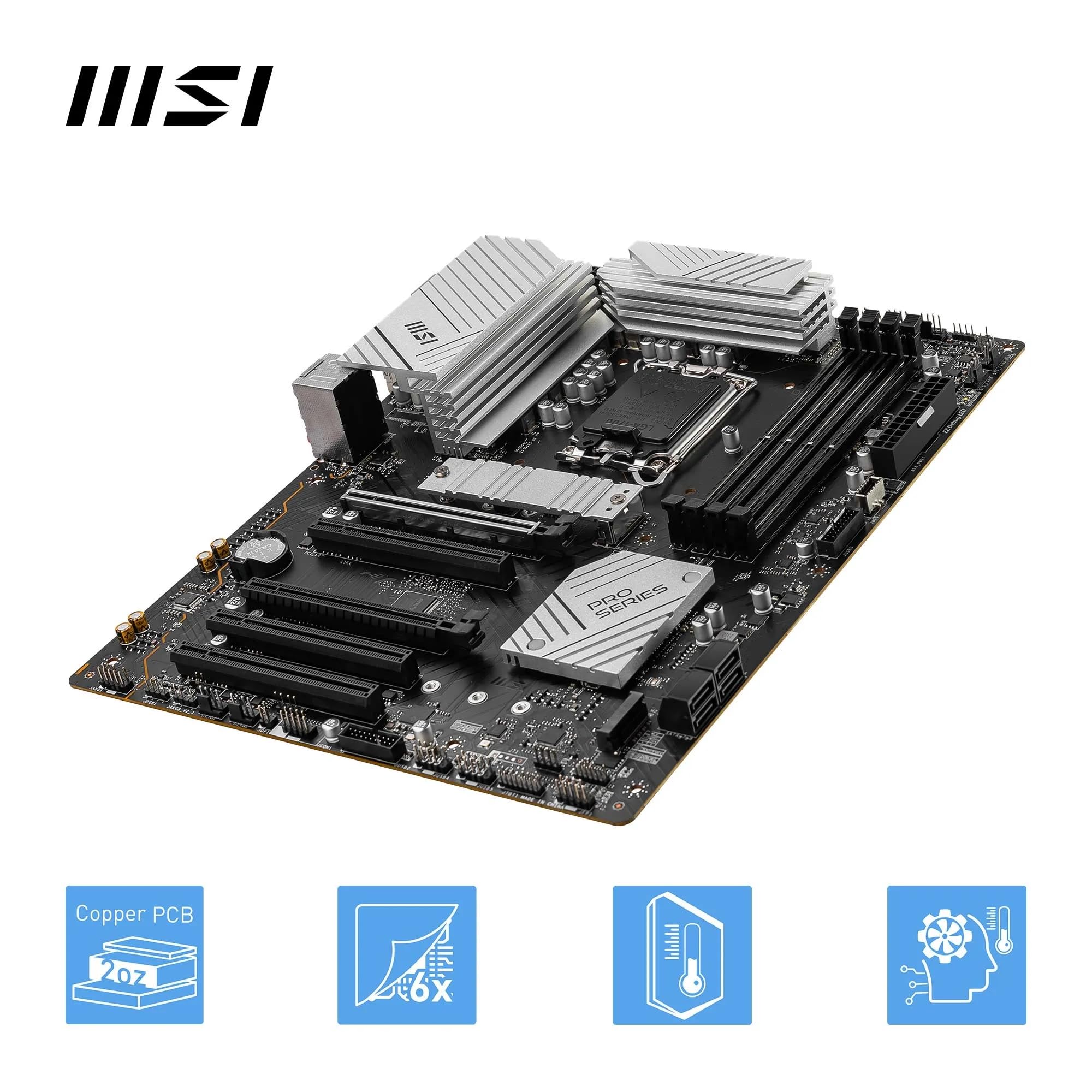 MSI PRO B760-P■新品●未使用 Amazon.com: MSI PRO B760-P WiFi DDR4 ProSeries Motherboard