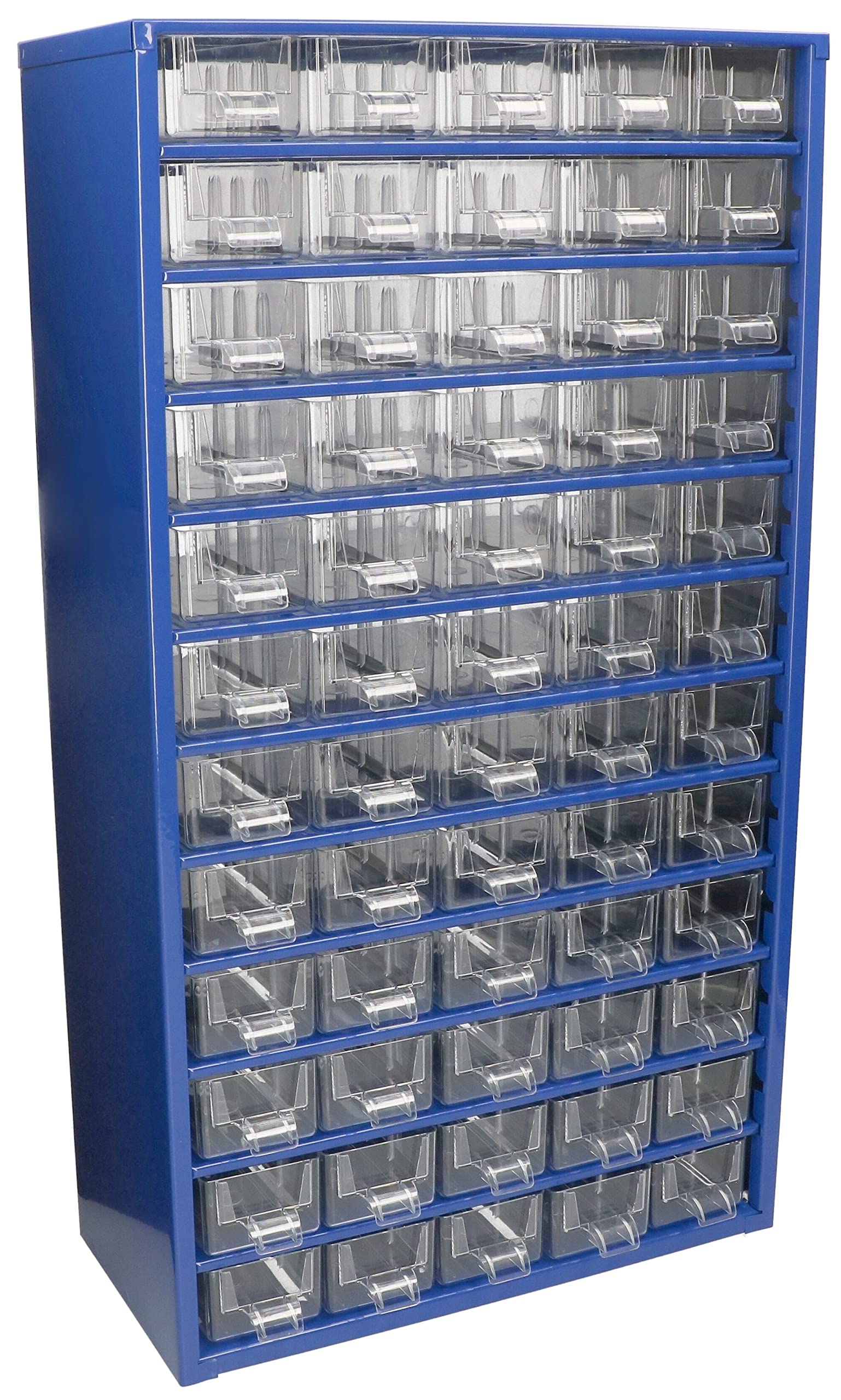 KOTARBAU® Scatola di Stoccaggio, Organizzatore per Officina, altezza x larghezza x profondità: 306 x 551 x 155 mm, Organizzatore per Piccoli Pezzi, Metallo, 60 Cassetti/Scompartimenti, Scatola di