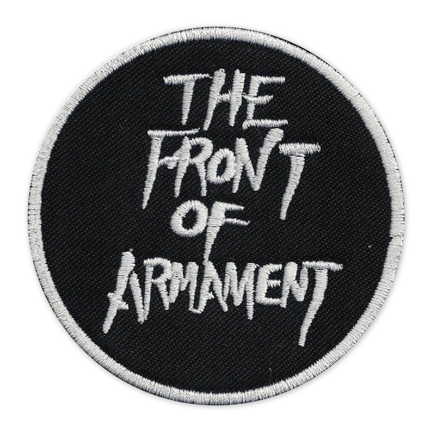 Front of Armament Embroidered Sew On Applique Patch for Jacket Bag Jeans Cloth and Anywere - 3 x 3 Inches