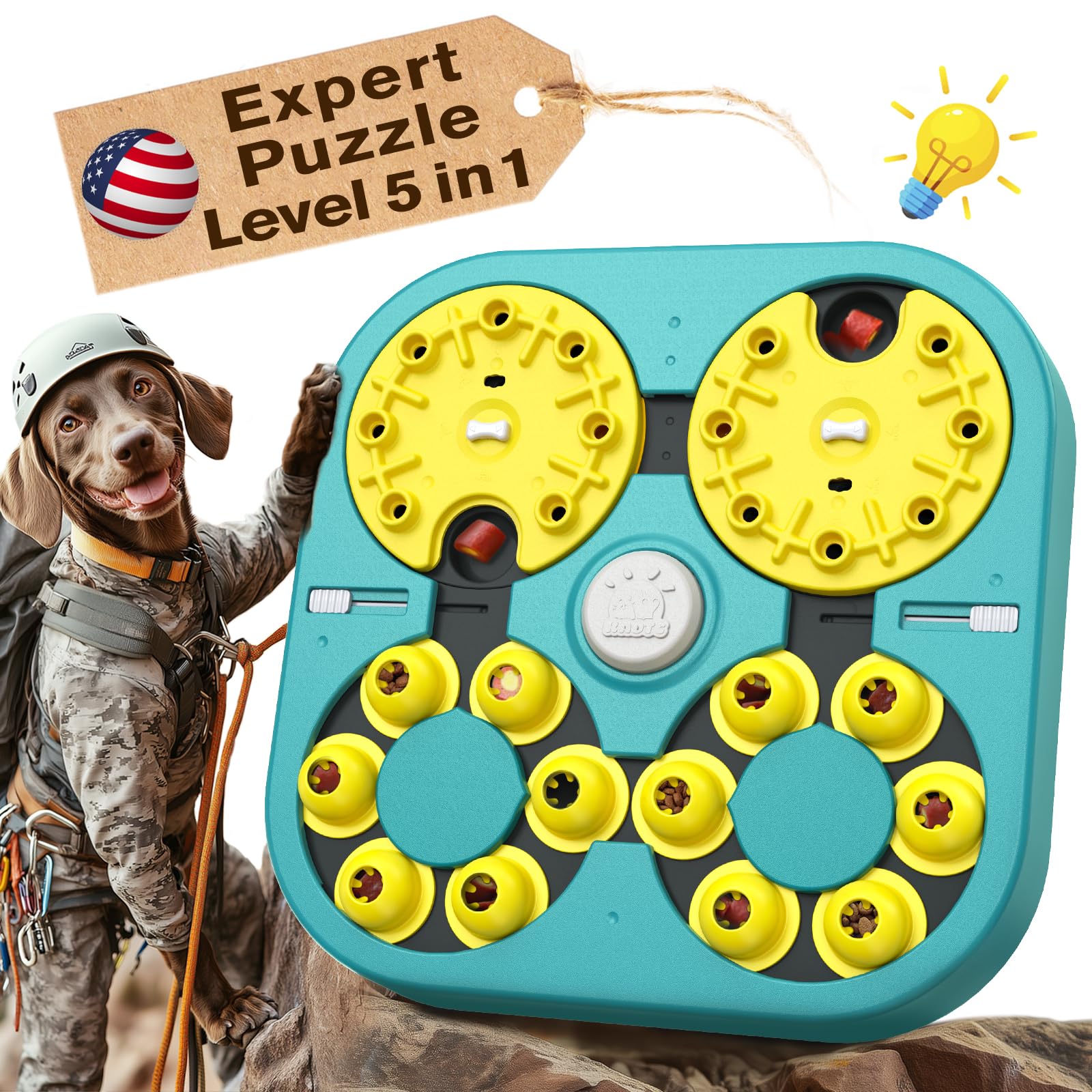 KADTC 5 Levels of Step-by-Step Challenge - 6 Ways to Play - U S Brand Design - Extra-Large