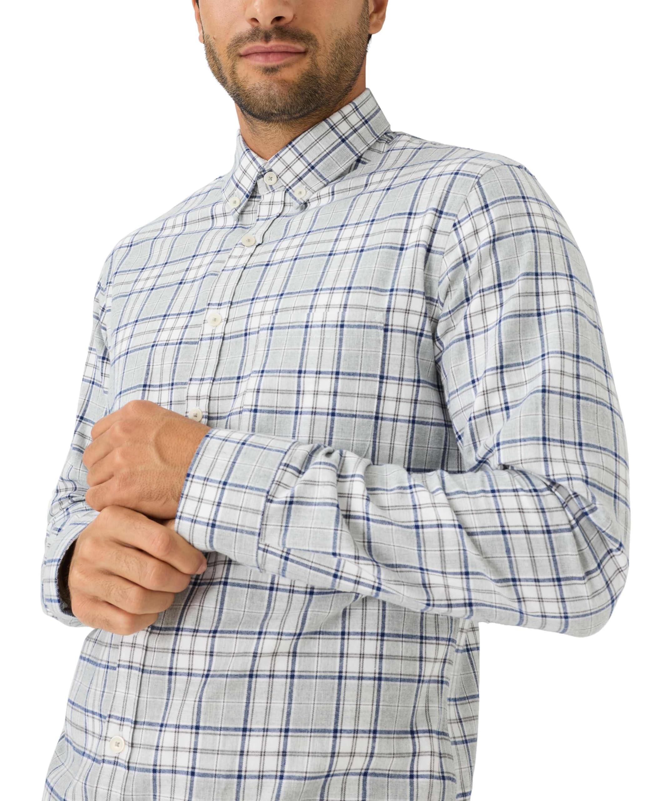 BRAX Koszula Mężczyźni Light Flanell Check