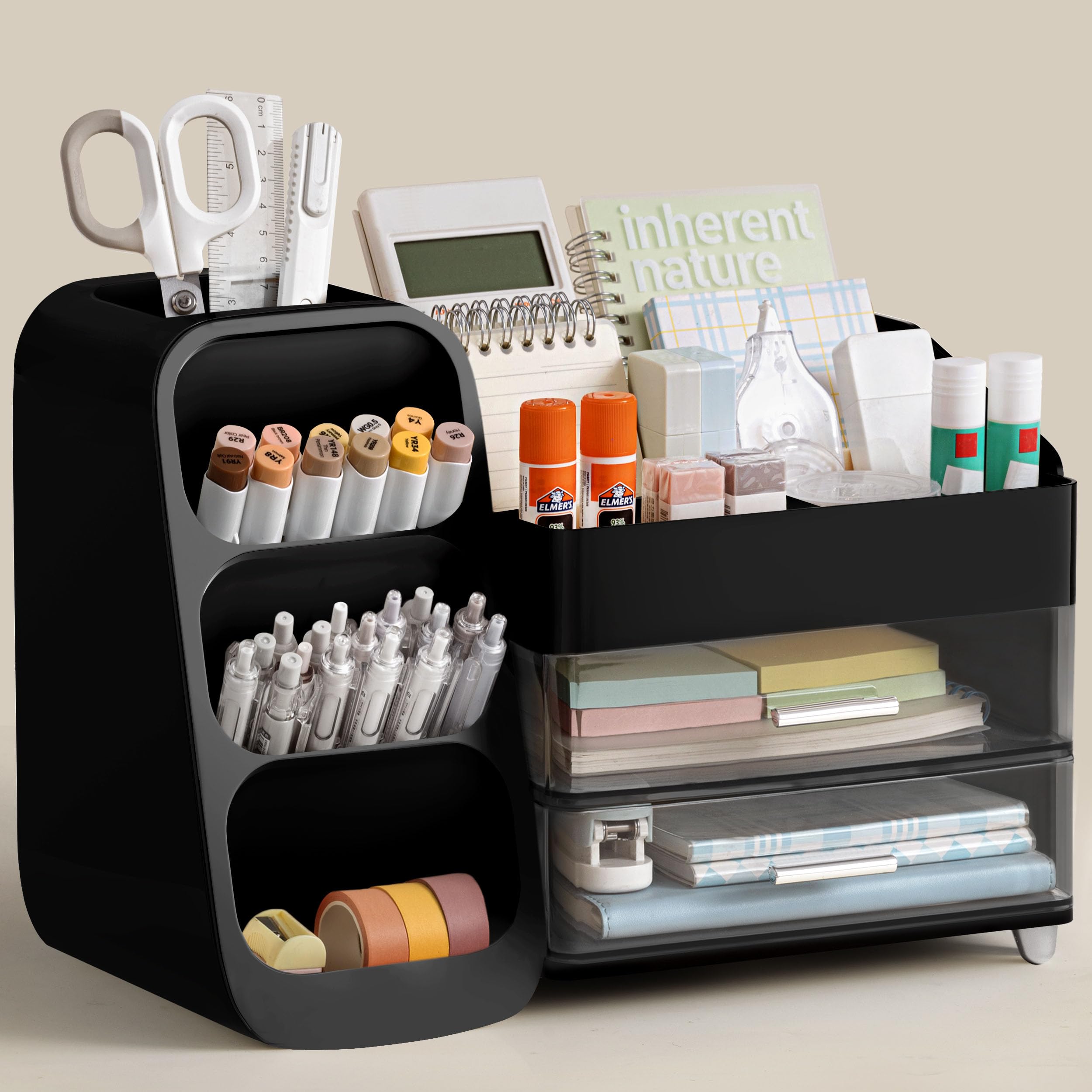 HBlife Desk Organizer with Pen Pencil Holder