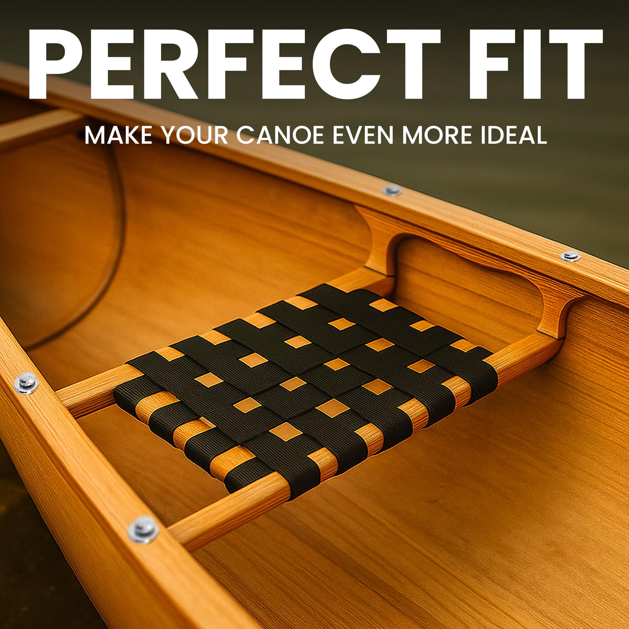 Kanusitz-Aufhänger-Set Halterung Canoe Seat Hanging Kit für Bänke 26cm