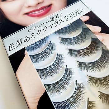 Amazon | CLEAR EYELASH つけまつげ マツエク仕様 大容量 10ペア