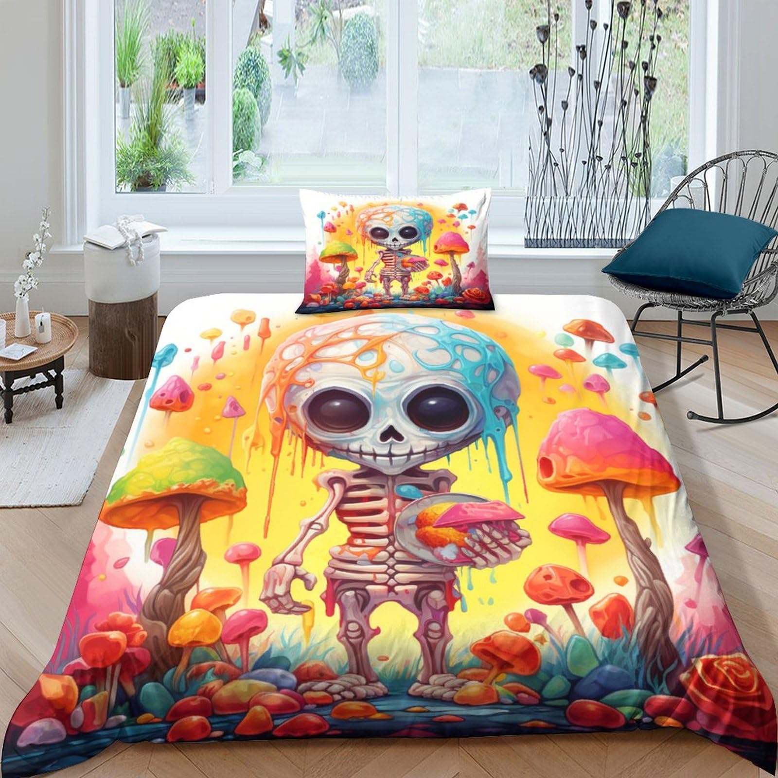 Parure de lit enfant 135x200 cm avec fermeture éclair pratique